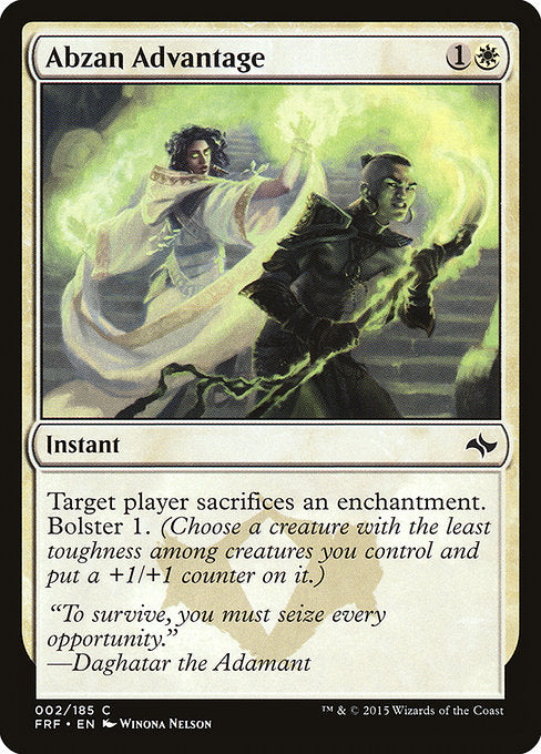 Abzan Advantage - Fate Reforged #2