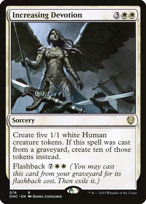Increasing Devotion - Phyrexia: All Will Be One Commander #76
