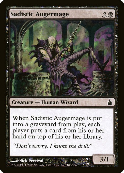 Sadistic Augermage - Ravnica: City of Guilds #103