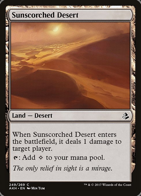 Sunscorched Desert - Amonkhet #249