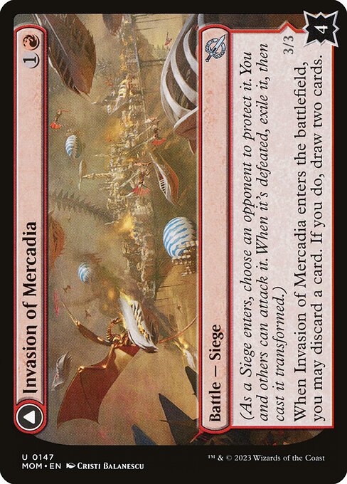 Invasion of Mercadia - March of the Machine #147