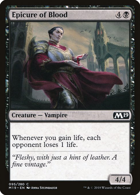 Epicure of Blood - Core Set 2019 #95