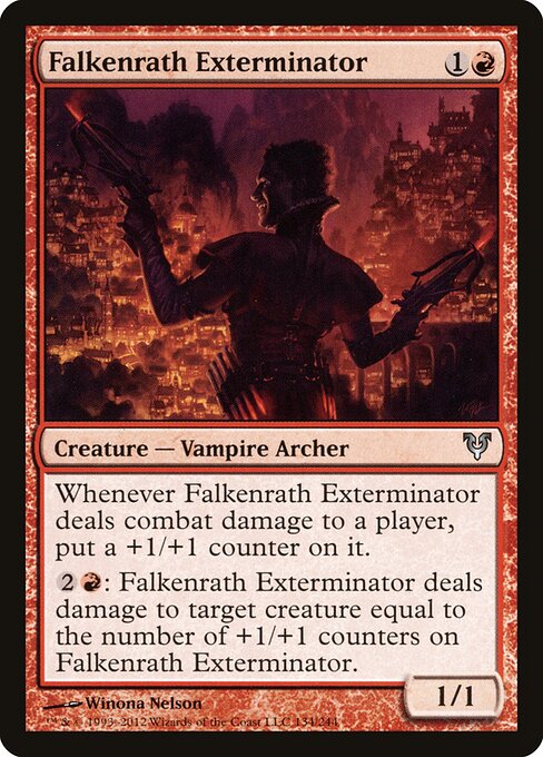Falkenrath Exterminator Avacyn Restored Magic: The Gathering card image