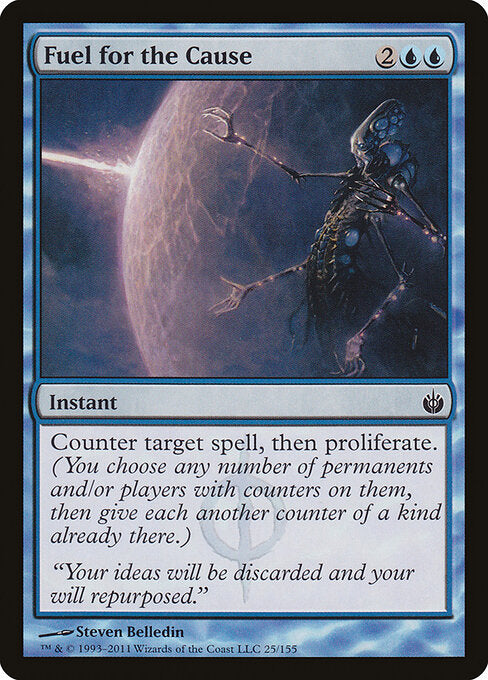 Fuel for the Cause Mirrodin Besieged Magic: The Gathering card image