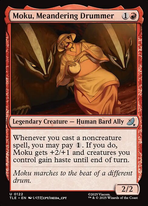 Moku, Meandering Drummer - Avatar: The Last Airbender Eternal #122