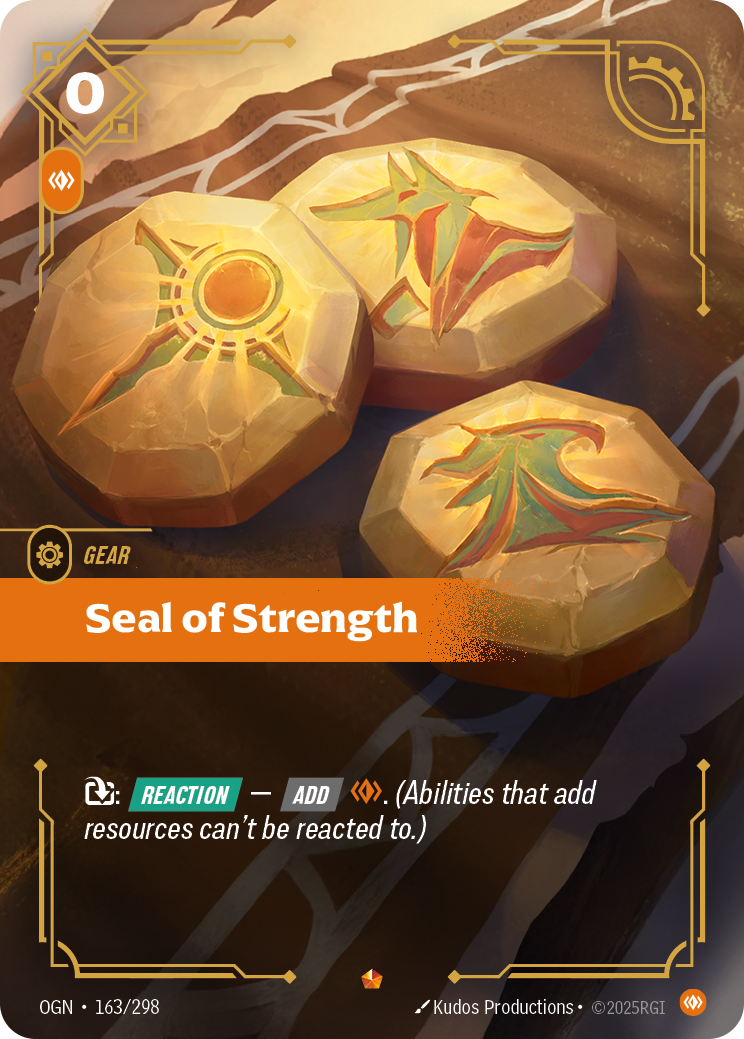 Seal of Strength Riftbound card image