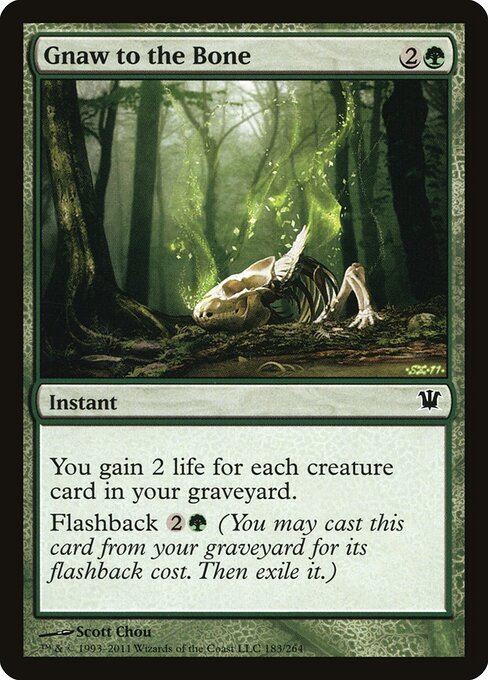 Gnaw to the Bone Innistrad Magic: The Gathering card image