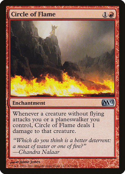 Circle of Flame - Magic 2012 #127