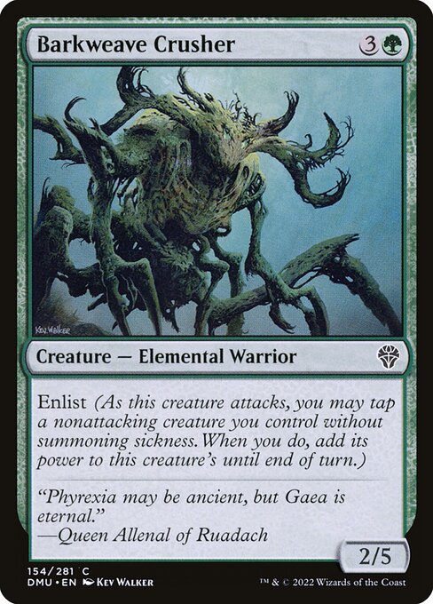 Barkweave Crusher - Dominaria United #154 Magic: The Gathering card image