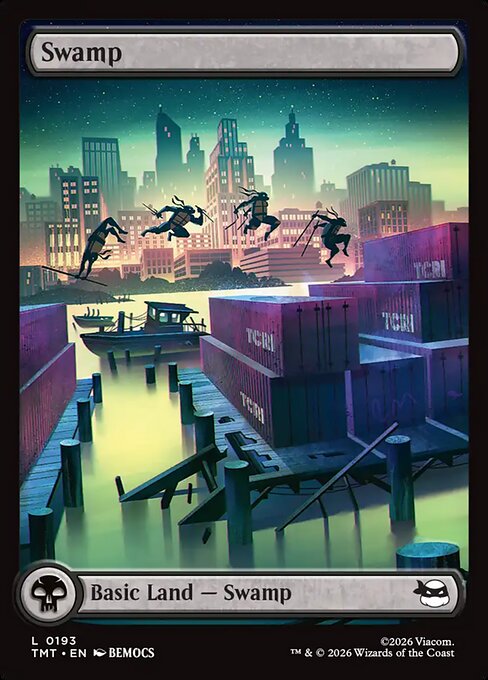 Swamp - Teenage Mutant Ninja Turtles #193