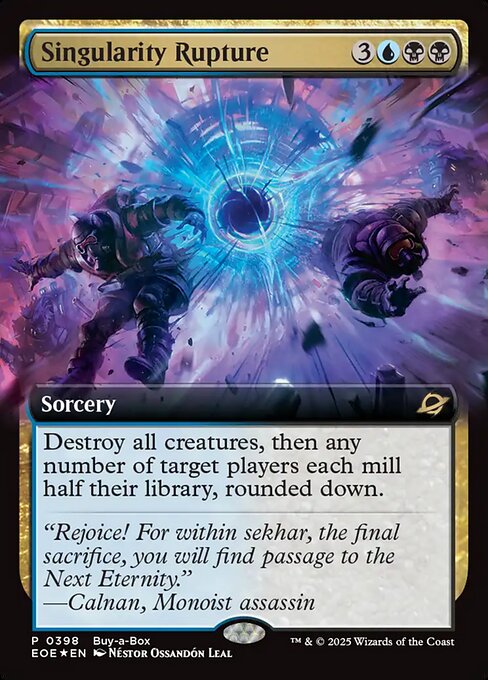 Singularity Rupture - Edge of Eternities #398