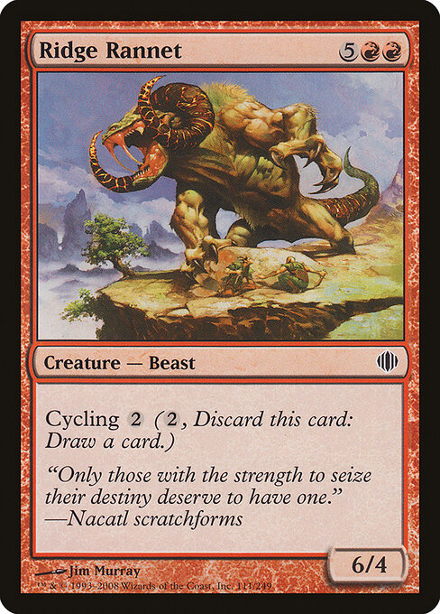 Ridge Rannet Shards of Alara Magic: The Gathering card image