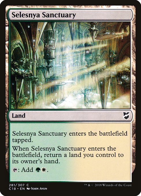 Selesnya Sanctuary - Commander 2018 #281