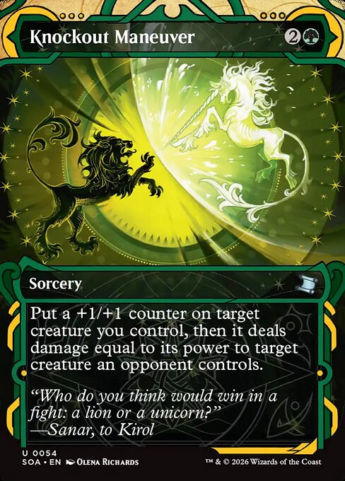 Knockout Maneuver - Secrets of Strixhaven Mystical Archive #54 Magic: The Gathering card image