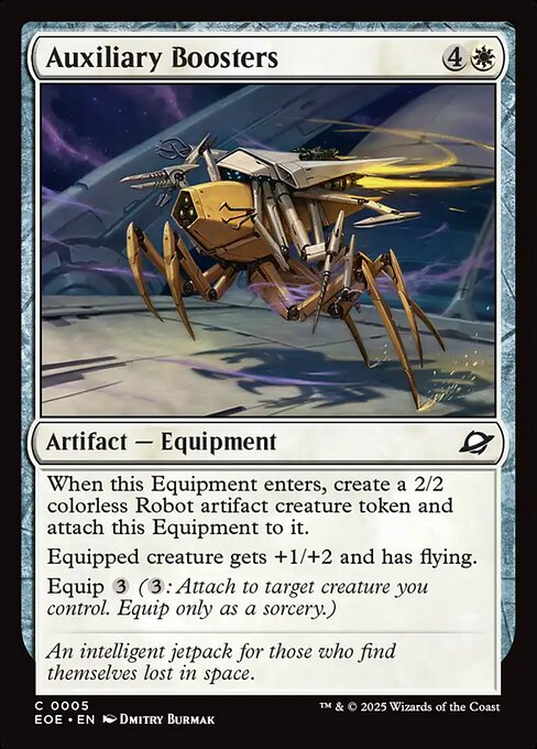 Auxiliary Boosters Edge of Eternities Magic: The Gathering card image