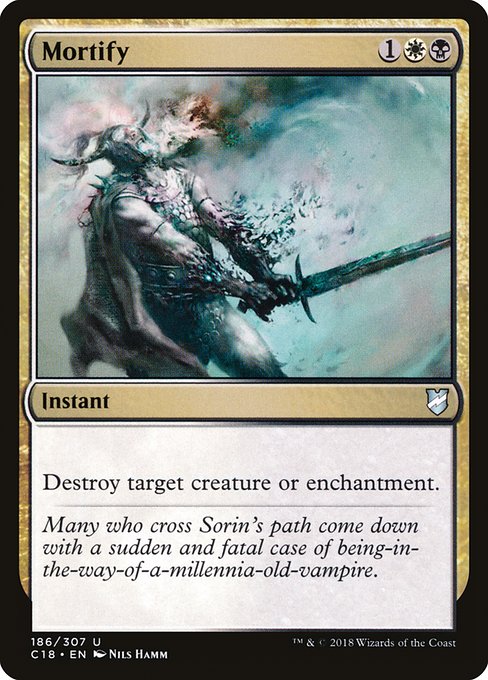 Mortify - Commander 2018 #186