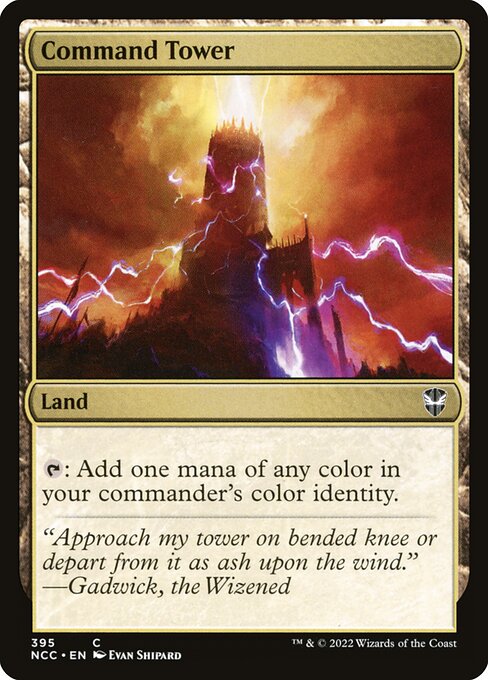 Command Tower - New Capenna Commander #395
