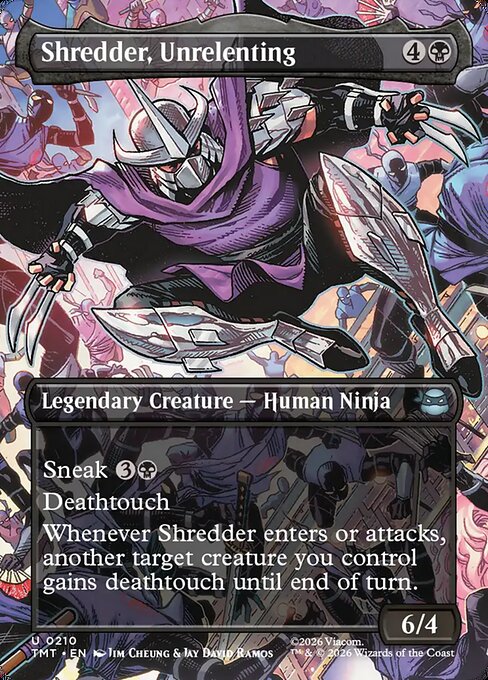 Shredder, Unrelenting - Teenage Mutant Ninja Turtles #210