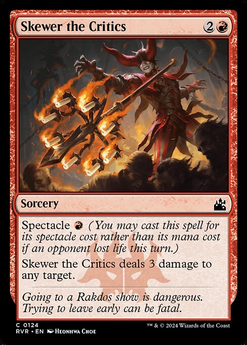 Skewer the Critics - Ravnica Remastered #124