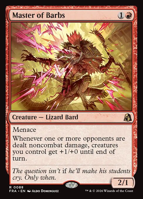 Master of Barbs - Reality Fracture - Non-Foil