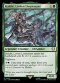 Haldir, L√≥rien Lieutenant Tales of Middle-earth Commander Magic: The Gathering card image