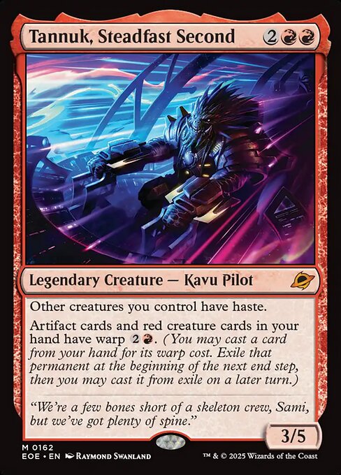 Tannuk, Steadfast Second - Edge of Eternities #162