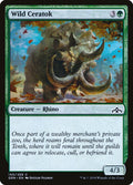 Wild Ceratok Guilds of Ravnica Magic: The Gathering card image