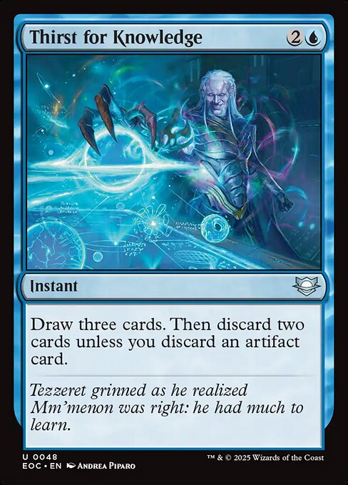 Thirst for Knowledge - Edge of Eternities Commander #48