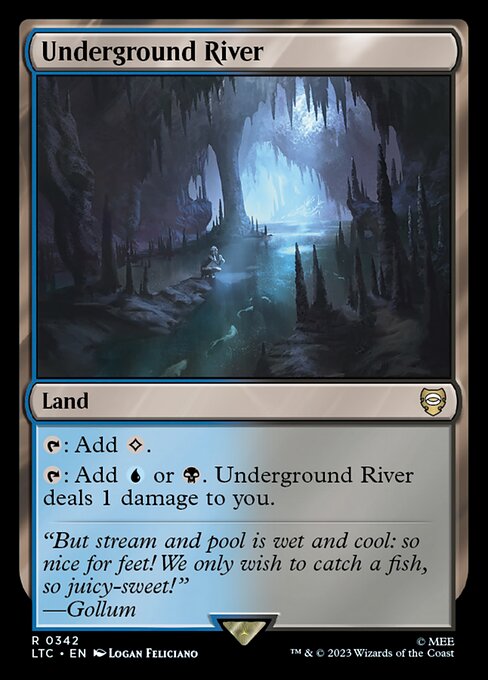 Underground River - Tales of Middle-earth Commander #342