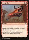 Open Fire Hour of Devastation Magic: The Gathering card image