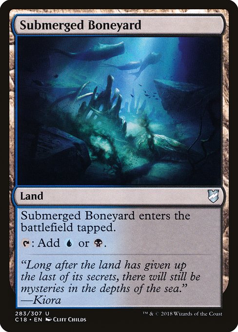 Submerged Boneyard - Commander 2018 #283