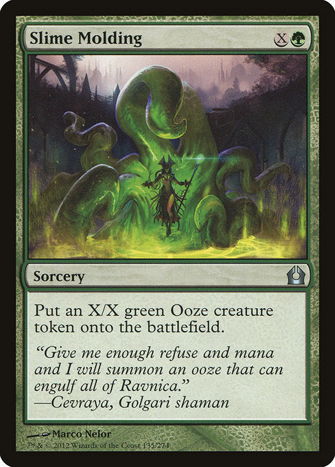 Slime Molding - Return to Ravnica #135 Magic: The Gathering card image