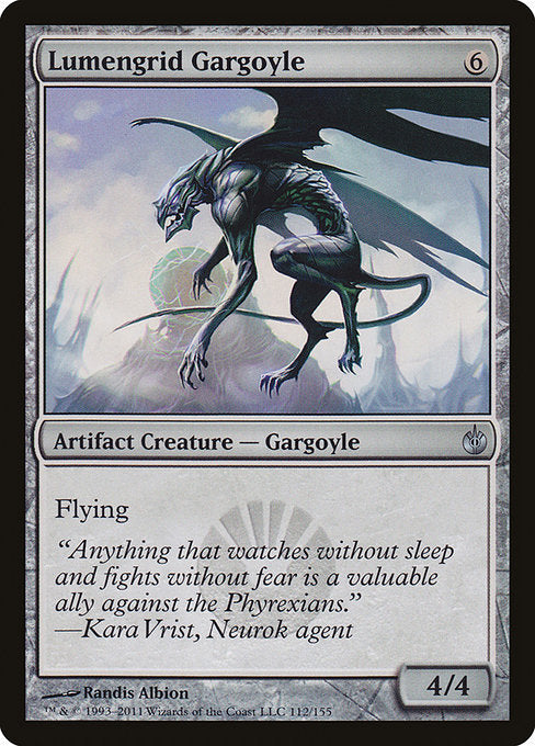 Lumengrid Gargoyle - Mirrodin Besieged #112