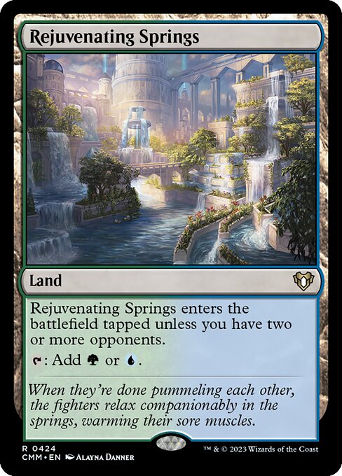 Rejuvenating Springs - Commander Masters #424