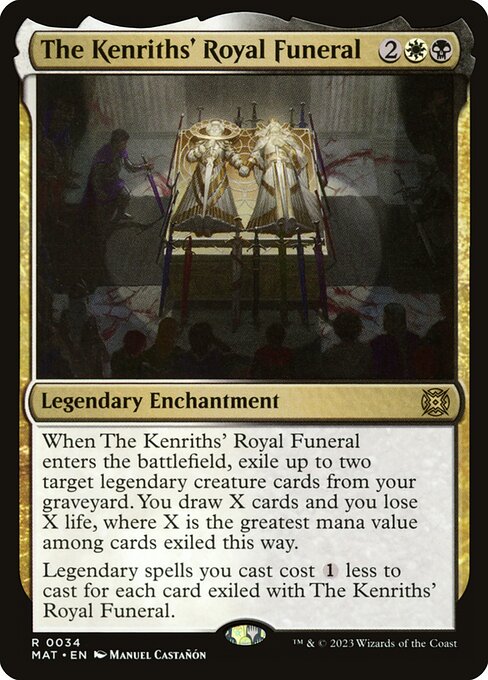 The Kenriths' Royal Funeral - March of the Machine: The Aftermath #34 (Foil)