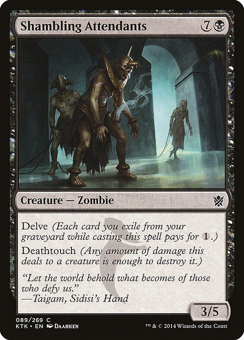 Shambling Attendants - Khans of Tarkir #89