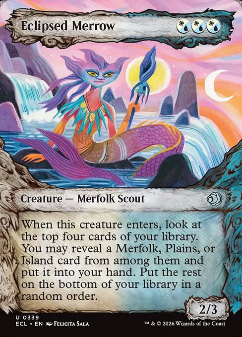 Eclipsed Merrow - Lorwyn Eclipsed #339