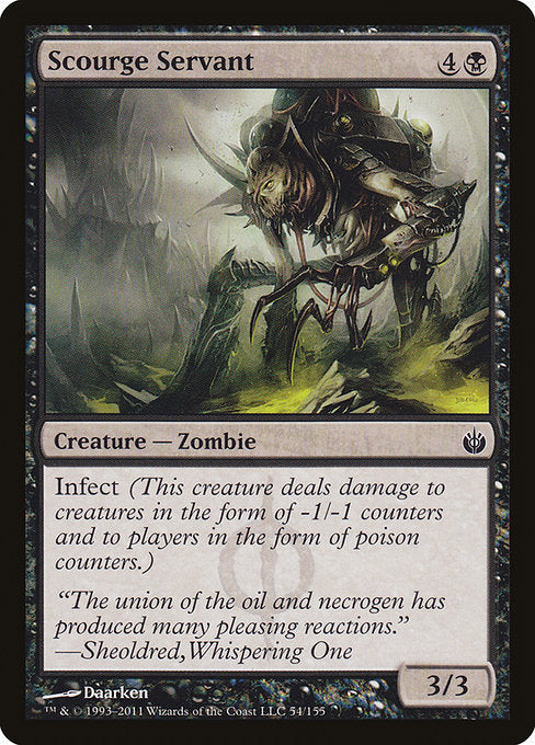 Scourge Servant - Mirrodin Besieged #54