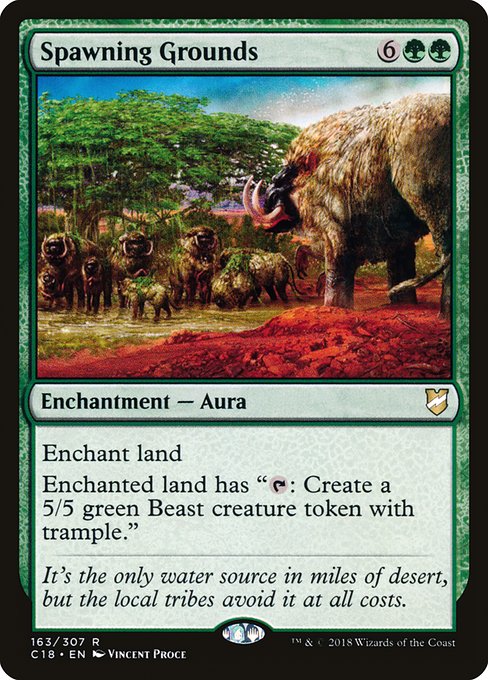 Spawning Grounds - Commander 2018 #163