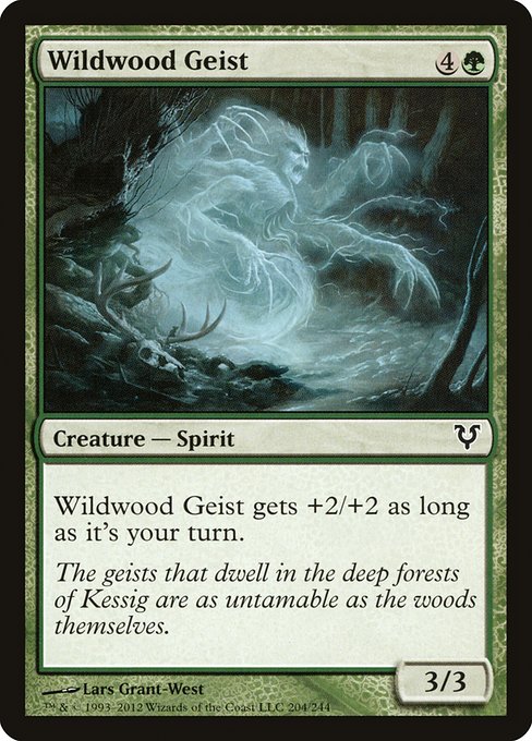 Wildwood Geist - Avacyn Restored #204