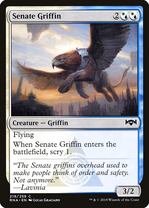 Senate Griffin - Ravnica Allegiance #219