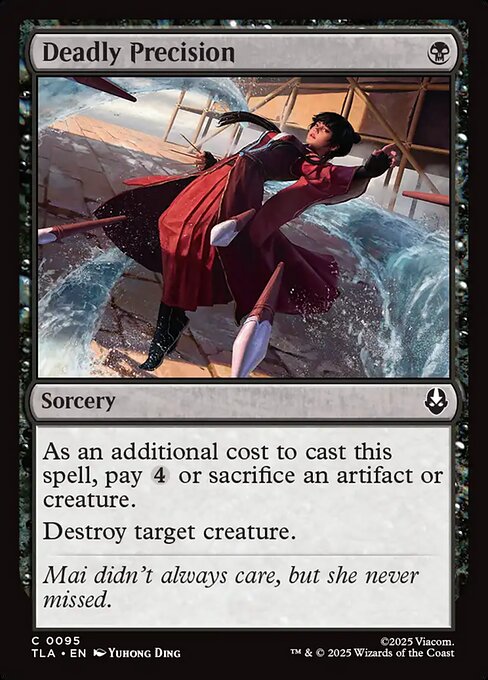 Deadly Precision Avatar: The Last Airbender Magic: The Gathering card image