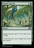 Titanic Growth - Wilds of Eldraine #191
