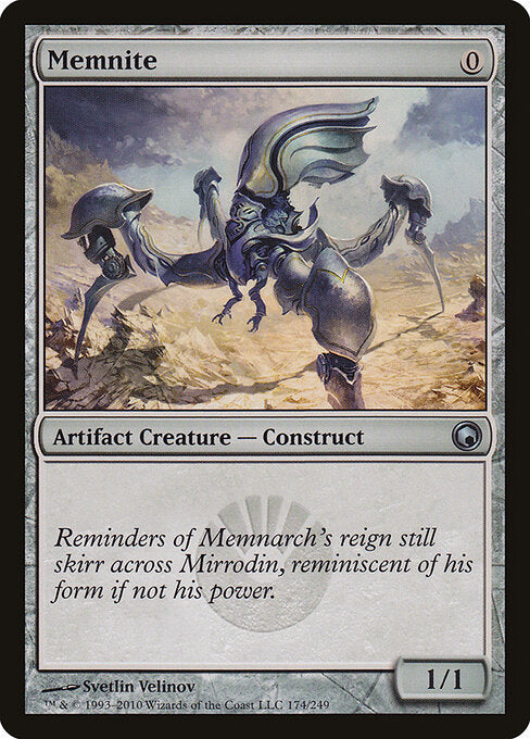 Memnite Scars of Mirrodin Magic: The Gathering card image