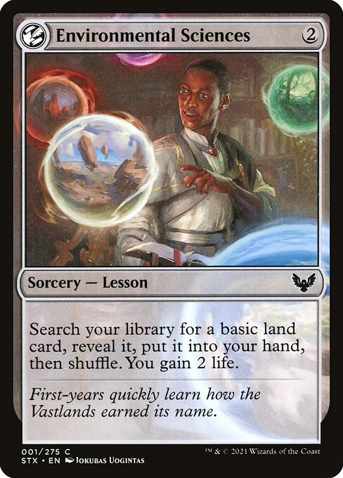 Environmental Sciences Strixhaven: School of Mages Magic: The Gathering card image