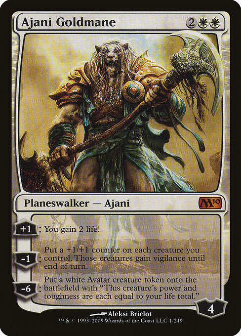 Ajani Goldmane - Magic 2010 #1