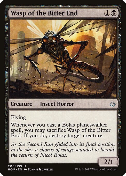 Wasp of the Bitter End Hour of Devastation Magic: The Gathering card image