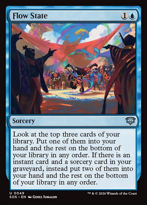 Flow State - Secrets of Strixhaven #49 Magic: The Gathering card image