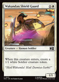 Wakandan Shield Guard Marvel Super Heroes Commander Magic: The Gathering card image