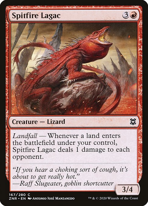 Spitfire Lagac - Zendikar Rising #167